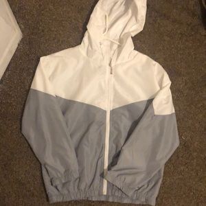 White& grey jacket